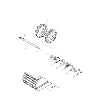 05- Drive Axle And Track