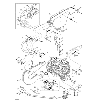 01- Engine Support And Muffler