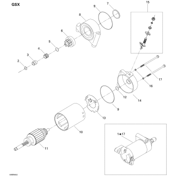 04- Electric Starter GSX 380F