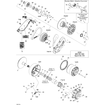05- Pulley System 600HO SDI