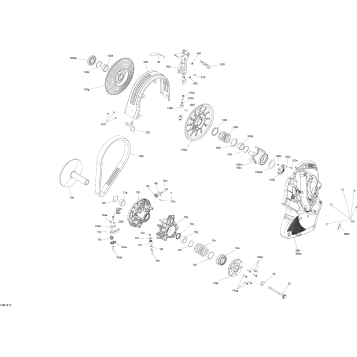 05- Pulley MXZ X - 600R ETEC