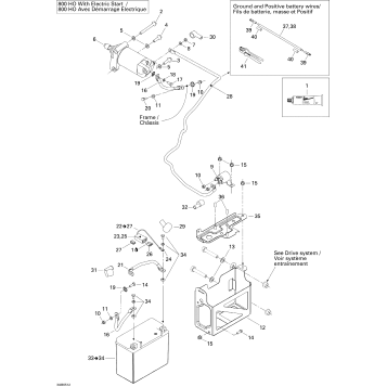 10- Battery And Starter 800 HO