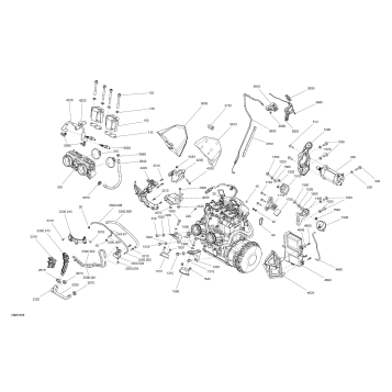 01- Engine Renegade - 600HO E-TEC - Package Adrenaline