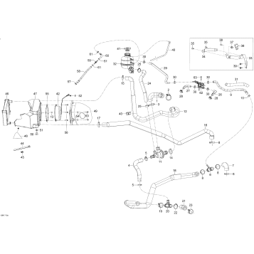 01- Cooling System - 600HO E-TEC