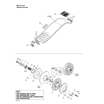 05- Driven Pulley (STD)