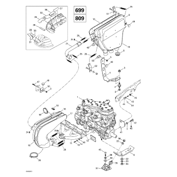 01- Engine Support And Muffler