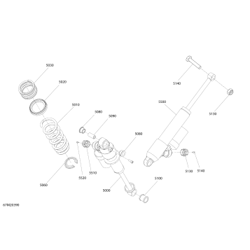 08- Suspension, Rear - Shocks - X