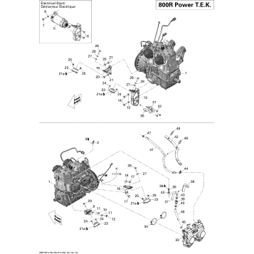 01- Engine And Engine Support 1- 800R PTEK