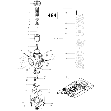 02- Carburetor 500