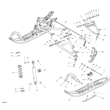 07- Front Suspension And Ski 800RPTEK