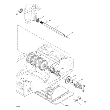 05- Drive Axle And Track