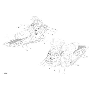 09- Decals MXZ - 600HO E-TEC - Package X