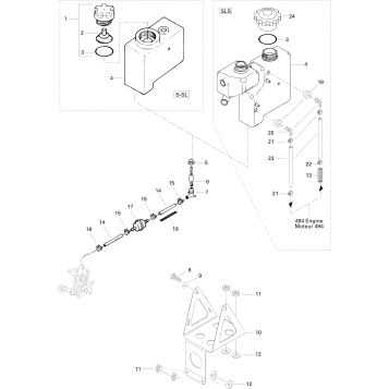 02- Oil Tank And Support Formula S, SL