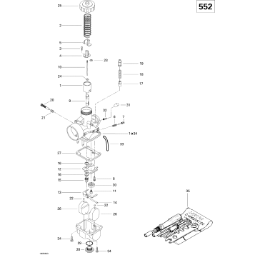 02- Carburetor 552