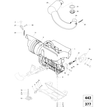 01- Engine And Engine Support 443