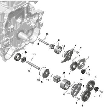 01- ROTAX - Oil Pump