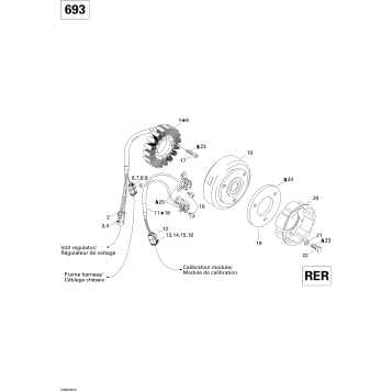 03- Magneto (12V, 360W) (693)