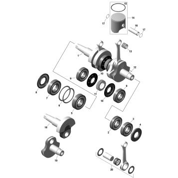 01- Rotax - Crankshaft