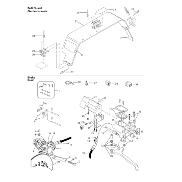 06- Hydraulic Brake And Belt Guard