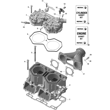 01- Engine - Cylinder And Cylinder Head - 849