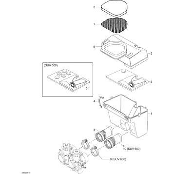 02- Air Silencer 600 SUV
