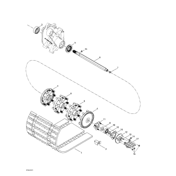05- Drive Axle And Track