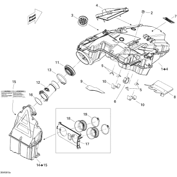 02- Air Intake System 600 HO
