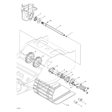 05- Drive Axle And Track