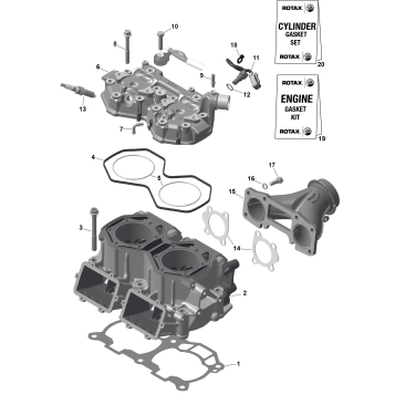 01- ROTAX - Cylinder