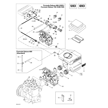 02- Air Intake System (593, 693)