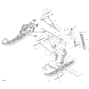 07- Front Suspension And Ski _24M1542