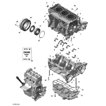01- Rotax - Crankcase