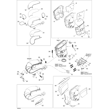 01- Exhaust System, 550F