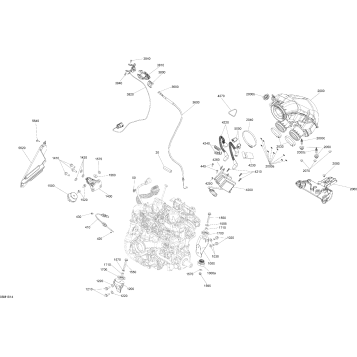 01- Engine MXZ - 600R ETEC - Package X