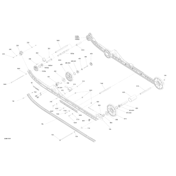 08- Rear Suspension Freeride - Package 154, 154S38 IS - Inferior