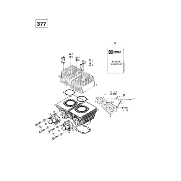 01- Cylinder, Intake Exhaust Manifold (377)