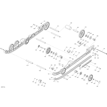 08- Rear Suspension - Model 137 - Inferior