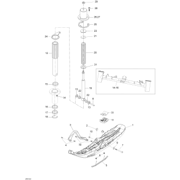 07- Front Suspension And Ski
