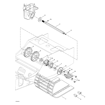 05- Drive Axle And Track