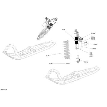 07- Front Shocks - Package 154 Ski Stance 38