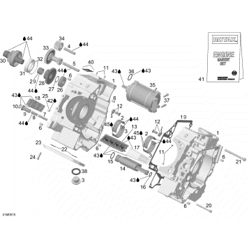 01- Crankcase And Starter