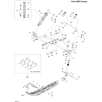 07- Front Suspension And Ski EUR