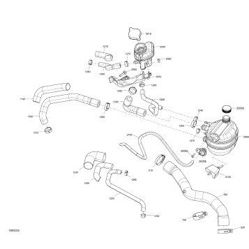 02- Engine - Cooling - 850 ETEC Turbo
