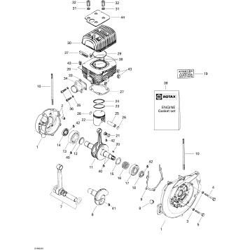 01- Crankcase And Cylinder