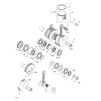 01- Crankshaft And Pistons