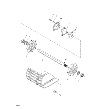 05- Drive Axle And Track