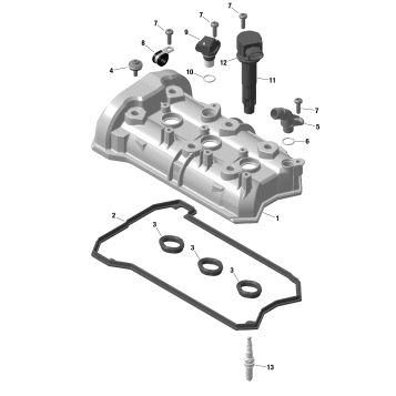 01- ROTAX - Valve Cover