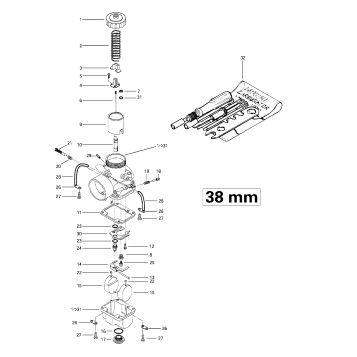 02- Carburetors (38 mm)