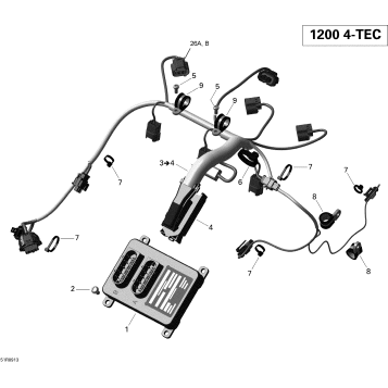 10- Engine Harness And Electronic Module