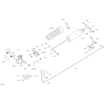 08- Rear Suspension - rMotion with Air Ride - Package Enduro - Shock